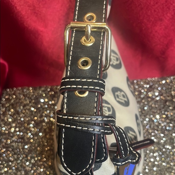 Dooney & Bourke Beige Logo Hobo Bag - Picture 7 of 10